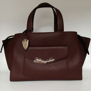 Times Arrow Leather Handbag Wine in Williamsburg Chloe Tote NWT